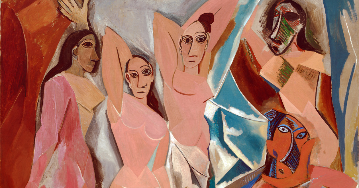 Les demoiselles d’avignon di Picasso